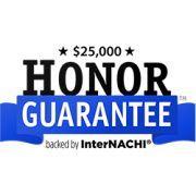 InterNACHI Certified $25,000 Honor Guarantee